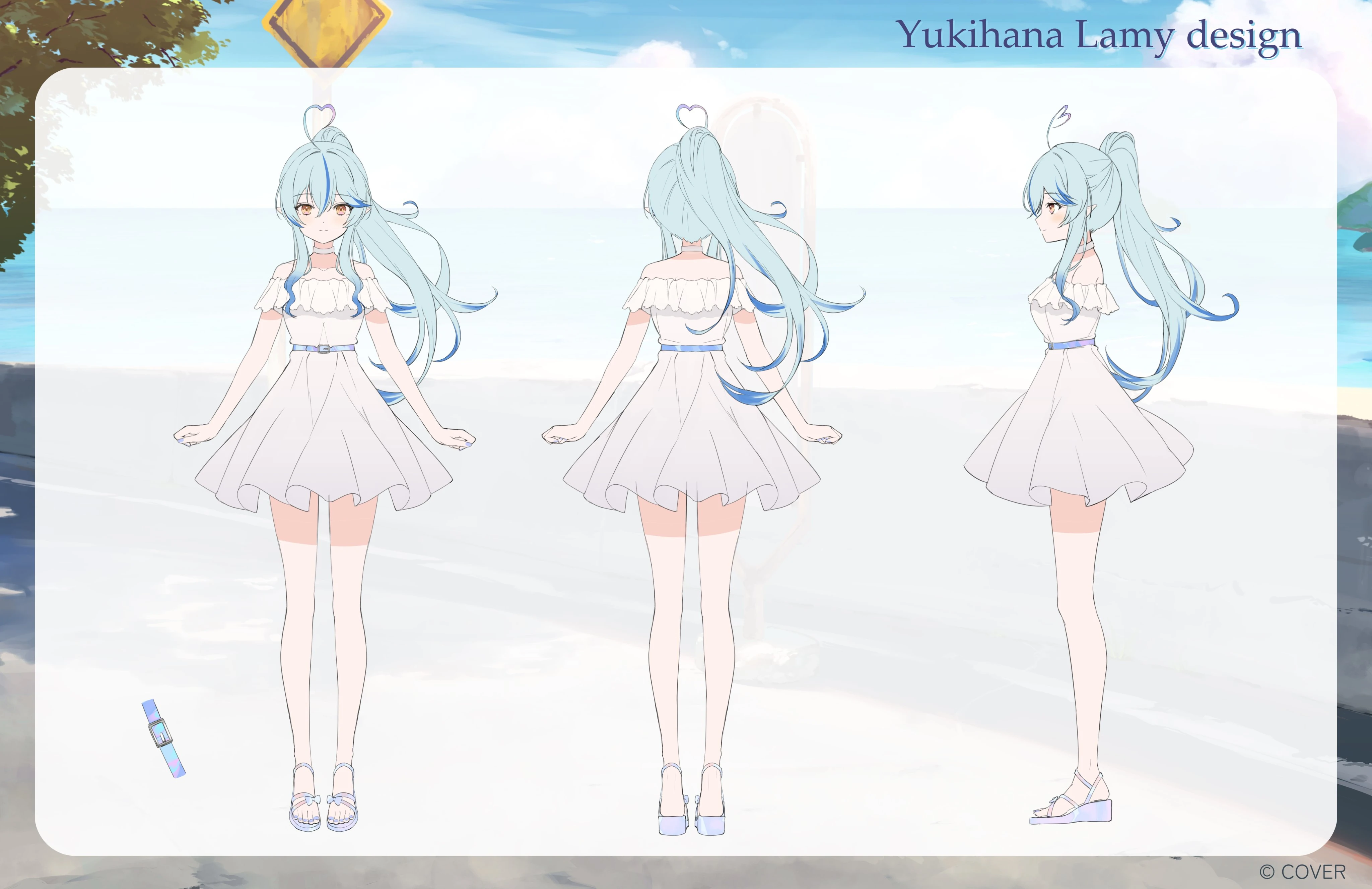 holonatsu Paradise Costume Reference Sheet