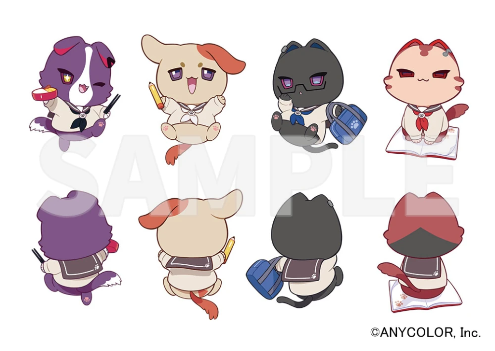 Gakuen VOLTACTION Wannyaction Designs by Nishida Yuu