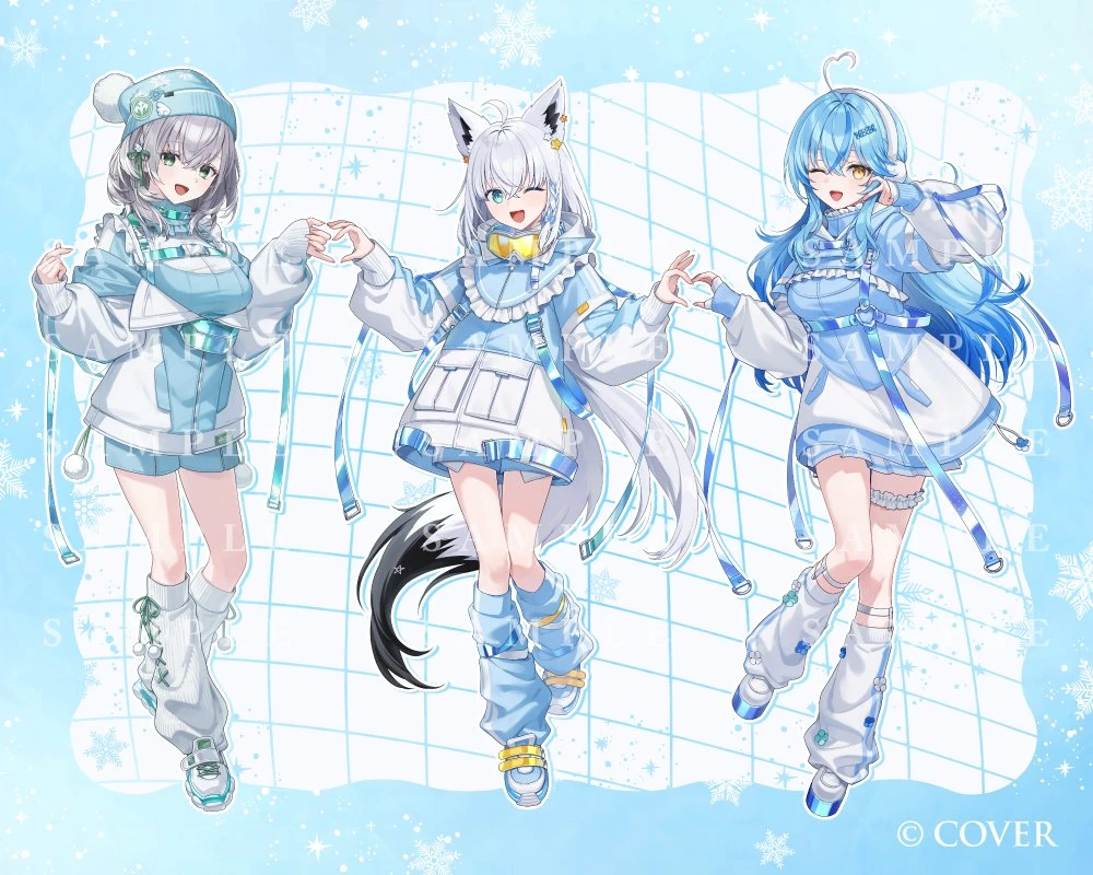 Sayama Snow Party Collaboration Illustration by noka