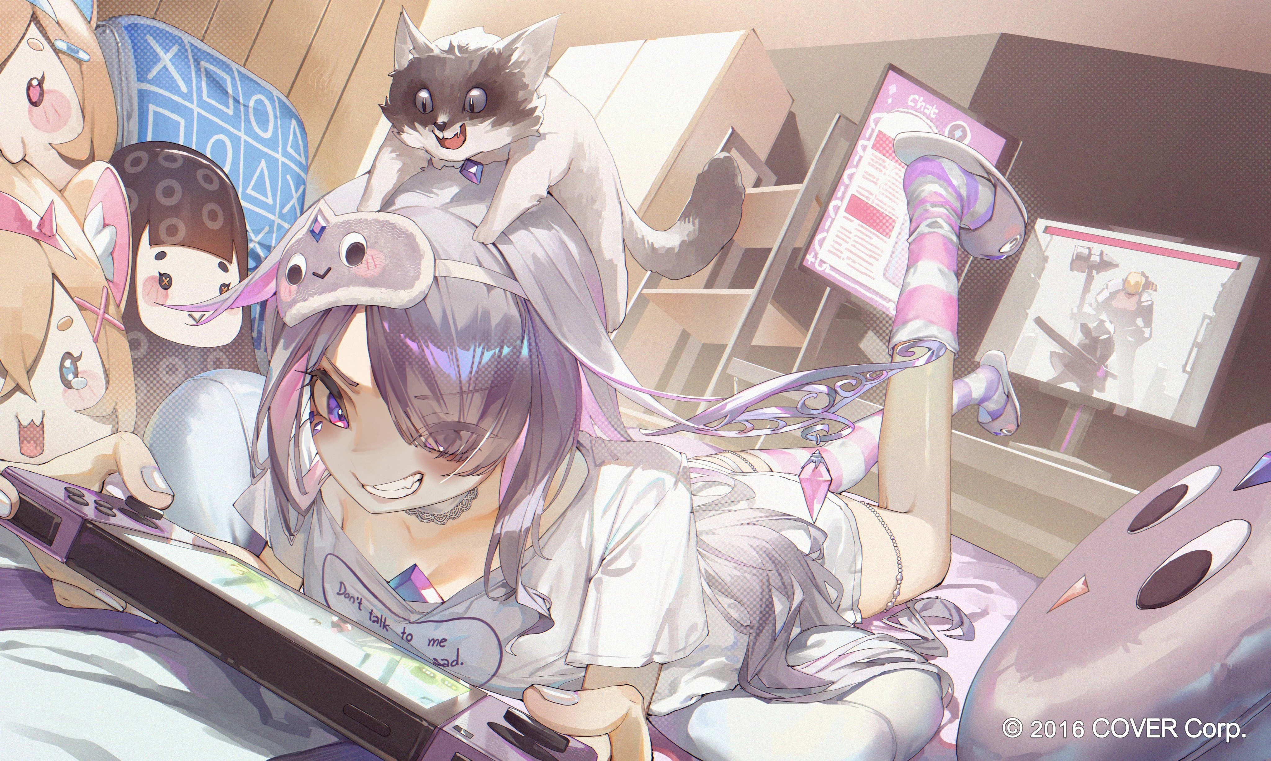 Pajama Art Flood Project Illustration by Arupaoka (Apk:A)