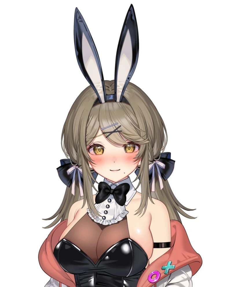 Bunny girl costume portrait