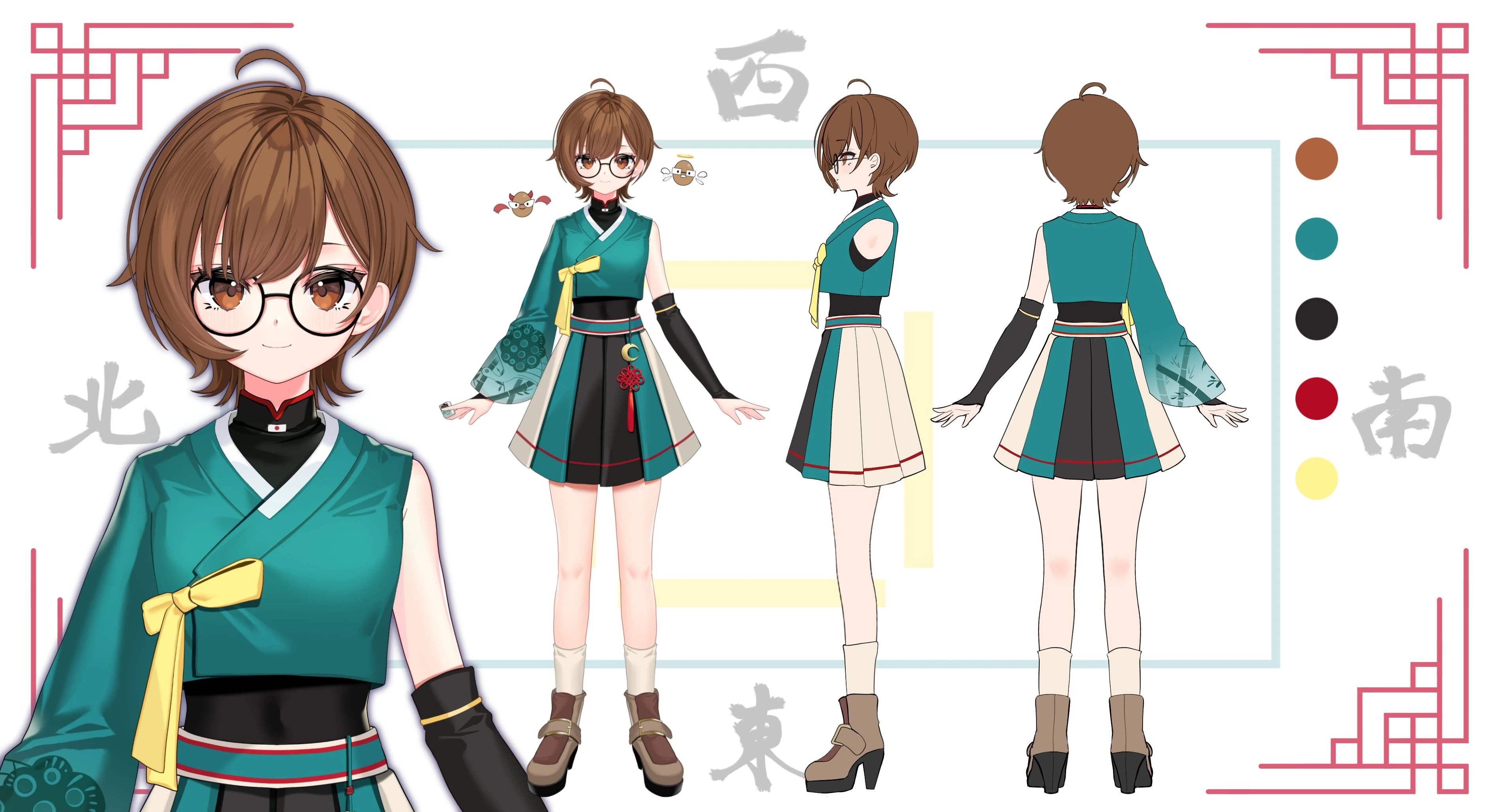 Model Reference Sheet by 猫箸