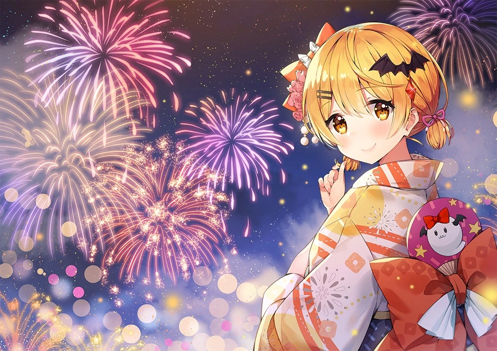 Yozora Mel Wearing Kimono