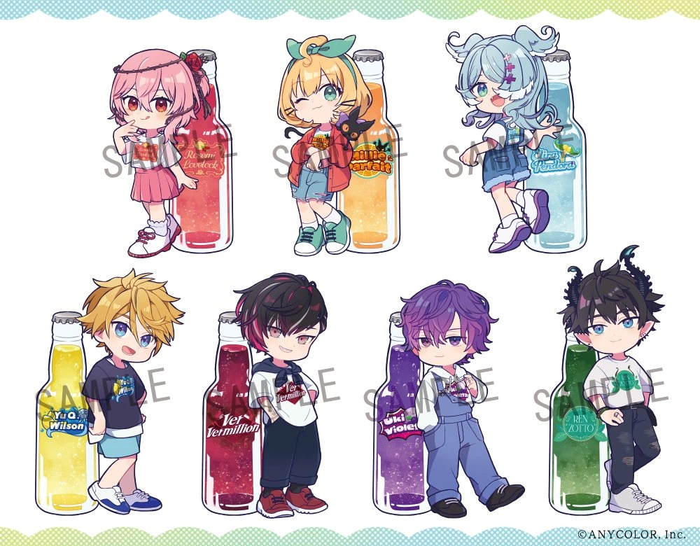 NIJI bottle Vol.1 Illustration<br>by mitsumi