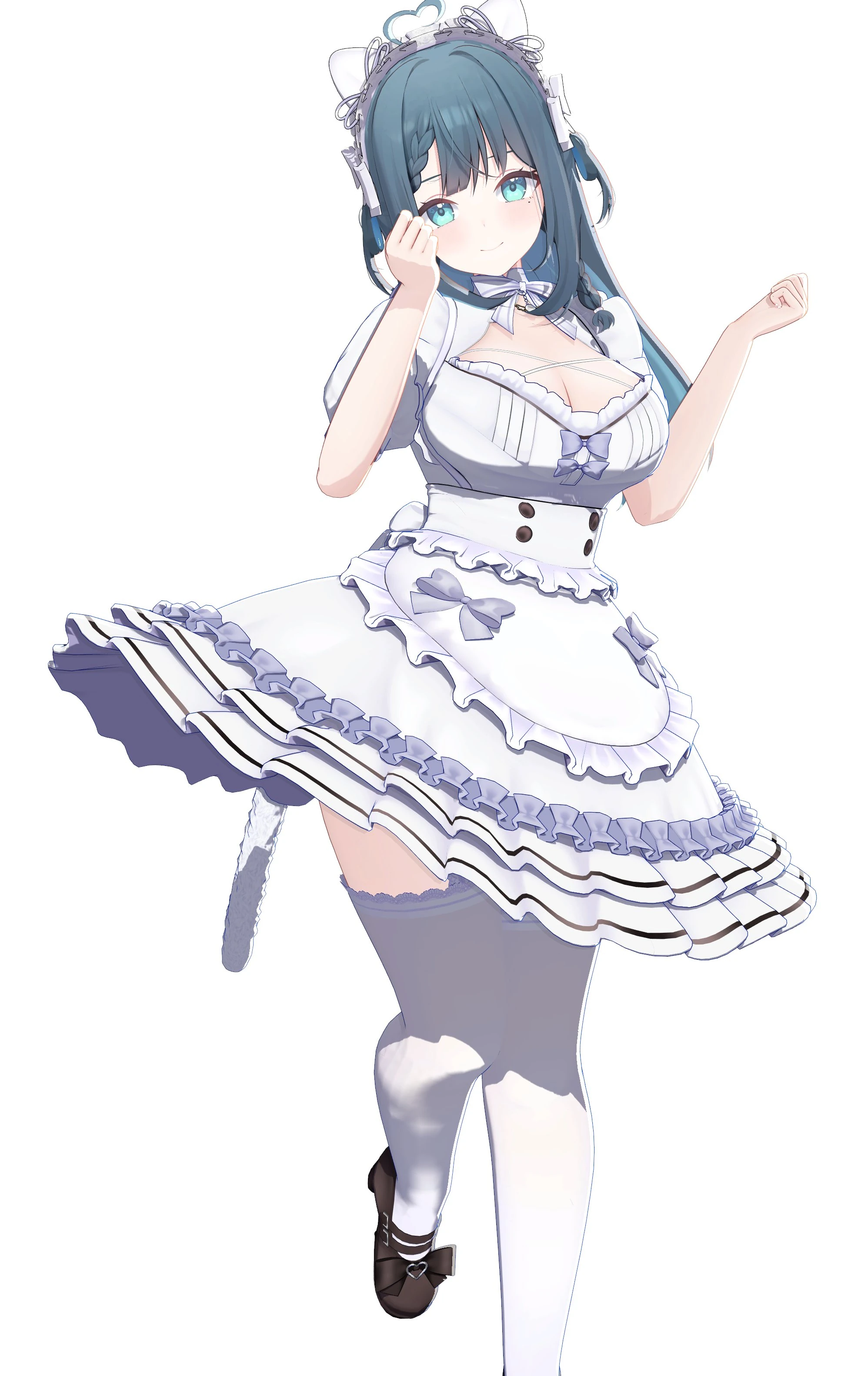 Refit 3D Maid outfit Key Visual