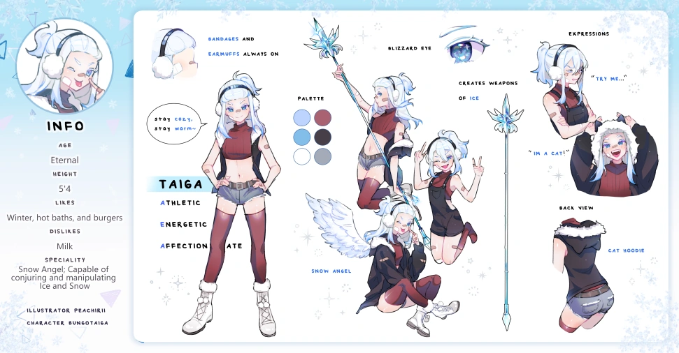 Reference by @Peachirii