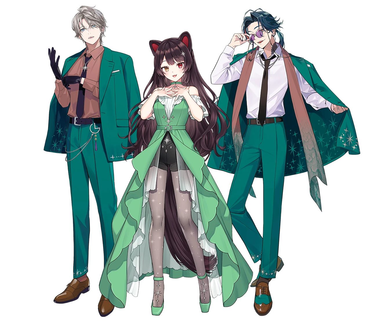NIJISANJI 7th Anniversary Goods Illustration