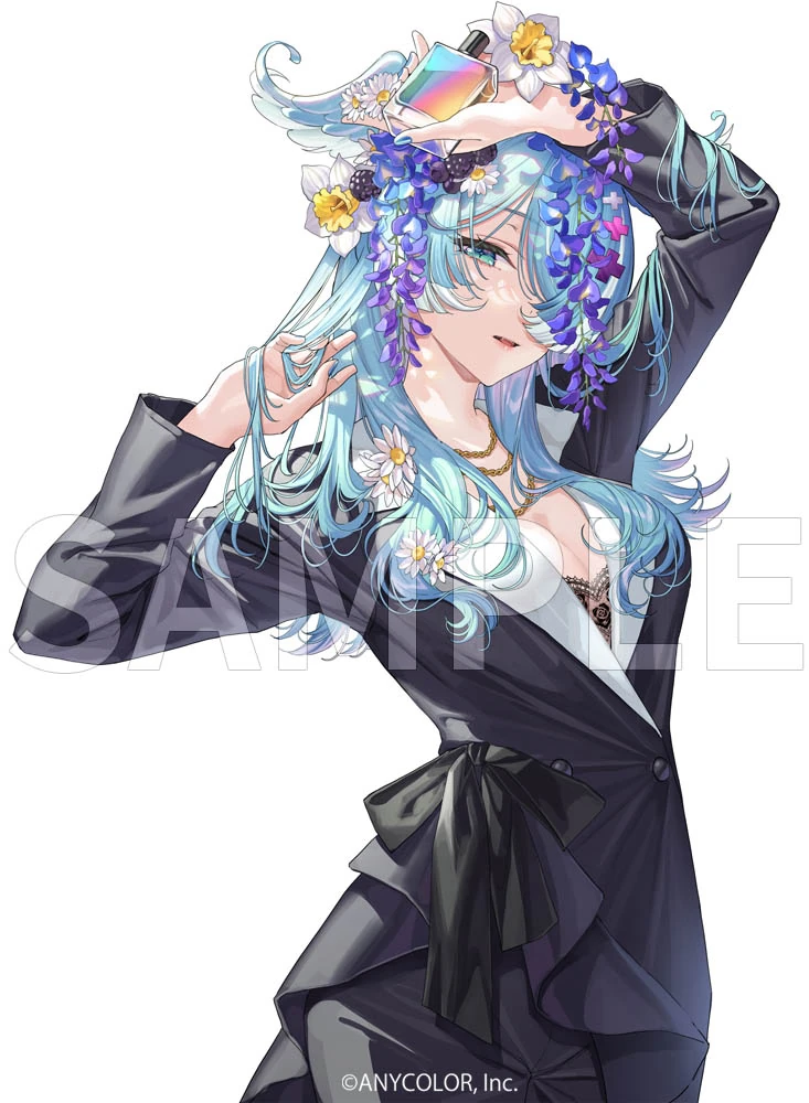 NIJISANJI EN x K Luxury Fragrances Illustration by Okuma Mai