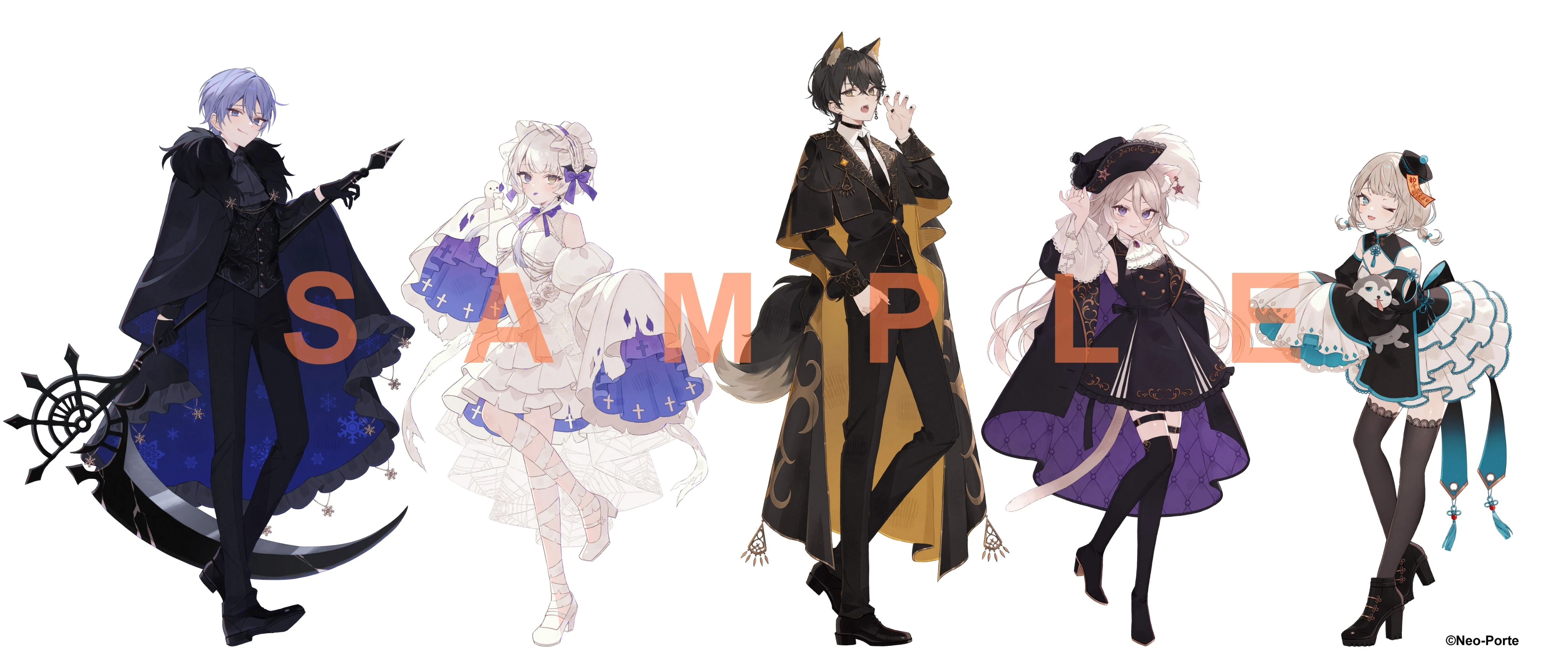 2024 Halloween Goods Illustration by [https://x.com/RGBstk/status/1851915764535906312 Satsuki]