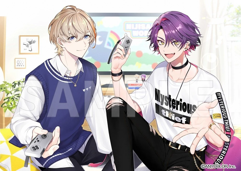 NIJISANJI Voice Drama "Toriai Voice" Illustration by Momota Rou