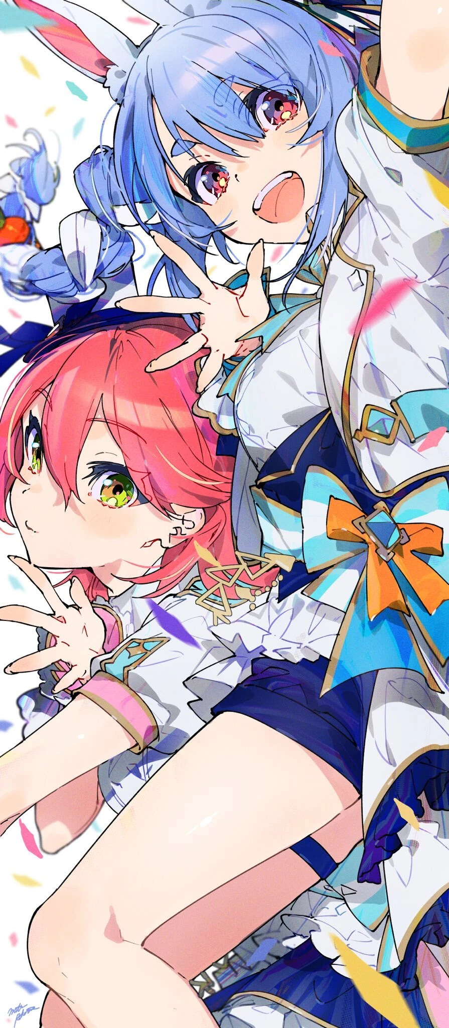 Pekomiko in 4th Fes. Idol Costumes Illustration<br>by Mika Pikazo