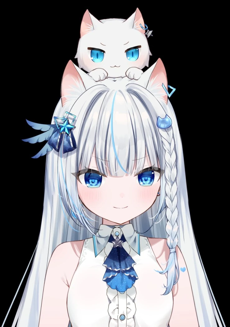 Restia on Seyna's head
