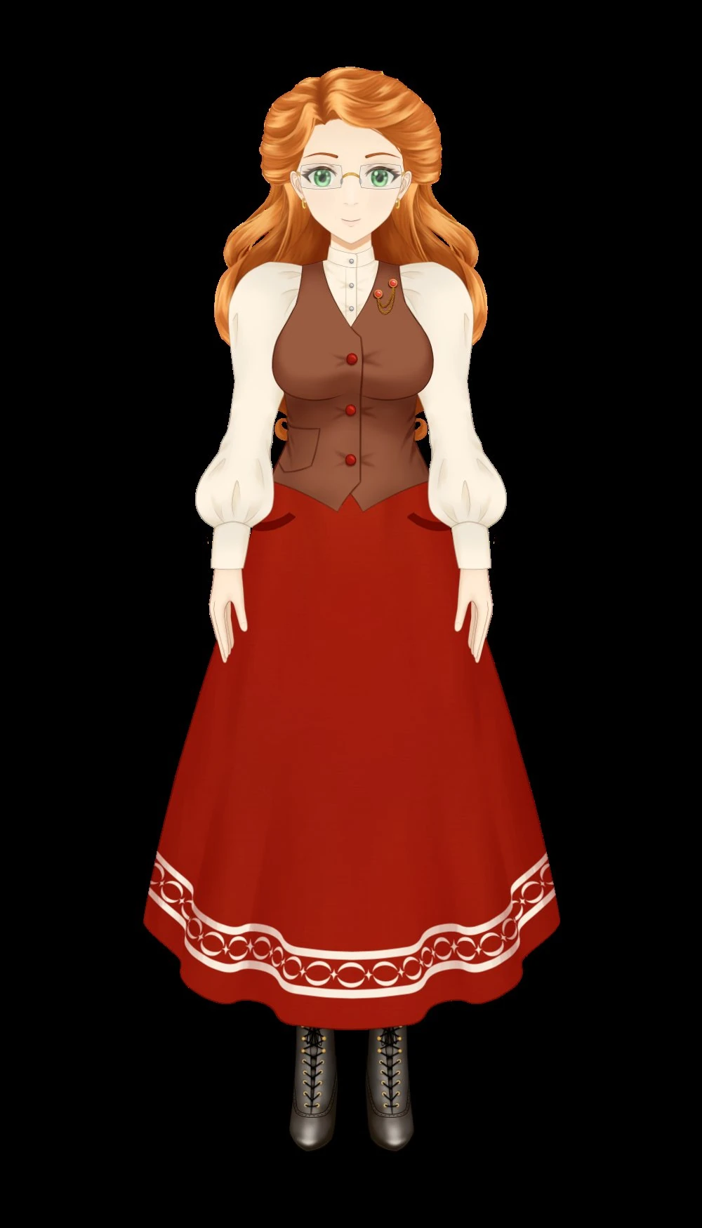 Mariel's 2D model, made by herself
