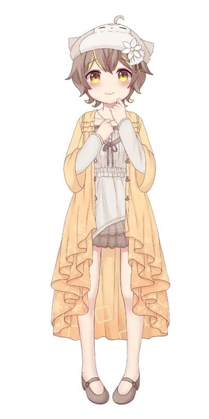 Annin Miru White Dress Yellow Coat <br> (byMakaneko)