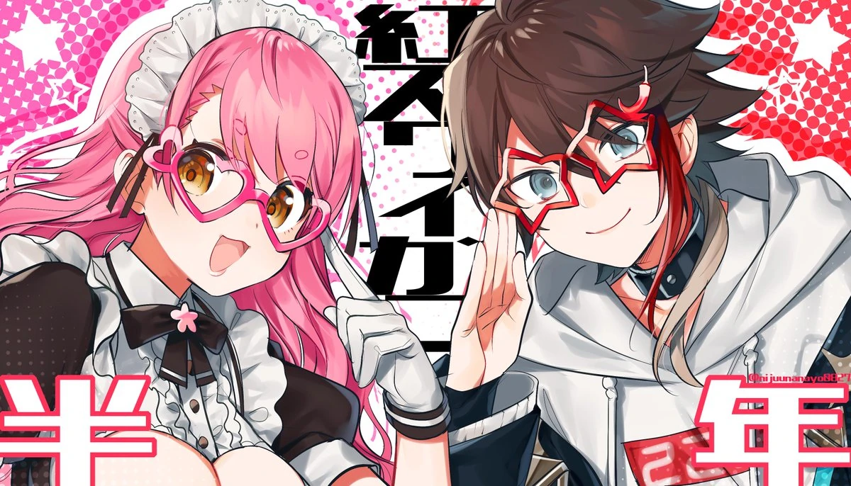 Crimson Snow Crab Half-Year Anniversary Illustration<br>by Ninahachi