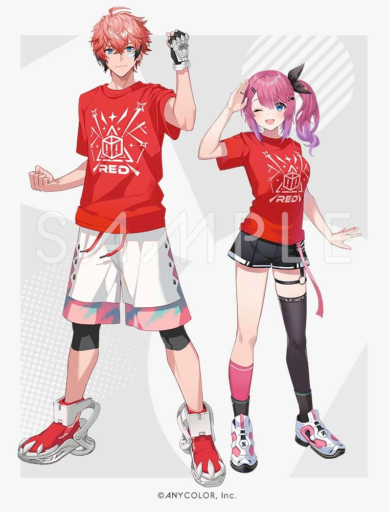 NijiFes 2023 Red Class Illustration by Eihi