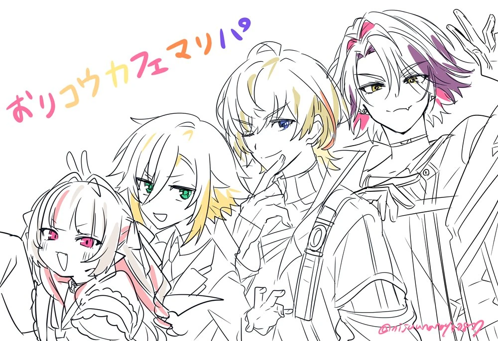 OriKou and Zeffiro by Ninahachi