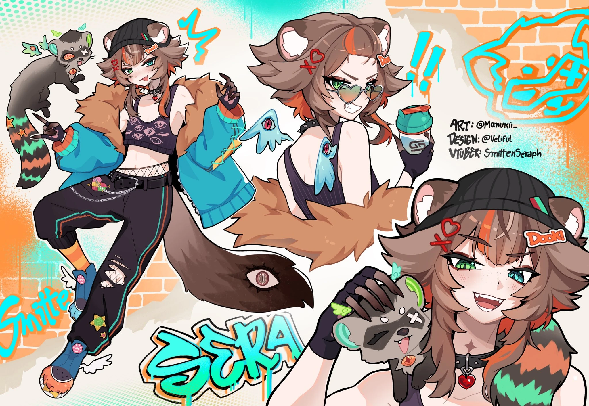 Smitten Seraph Reference sheet
