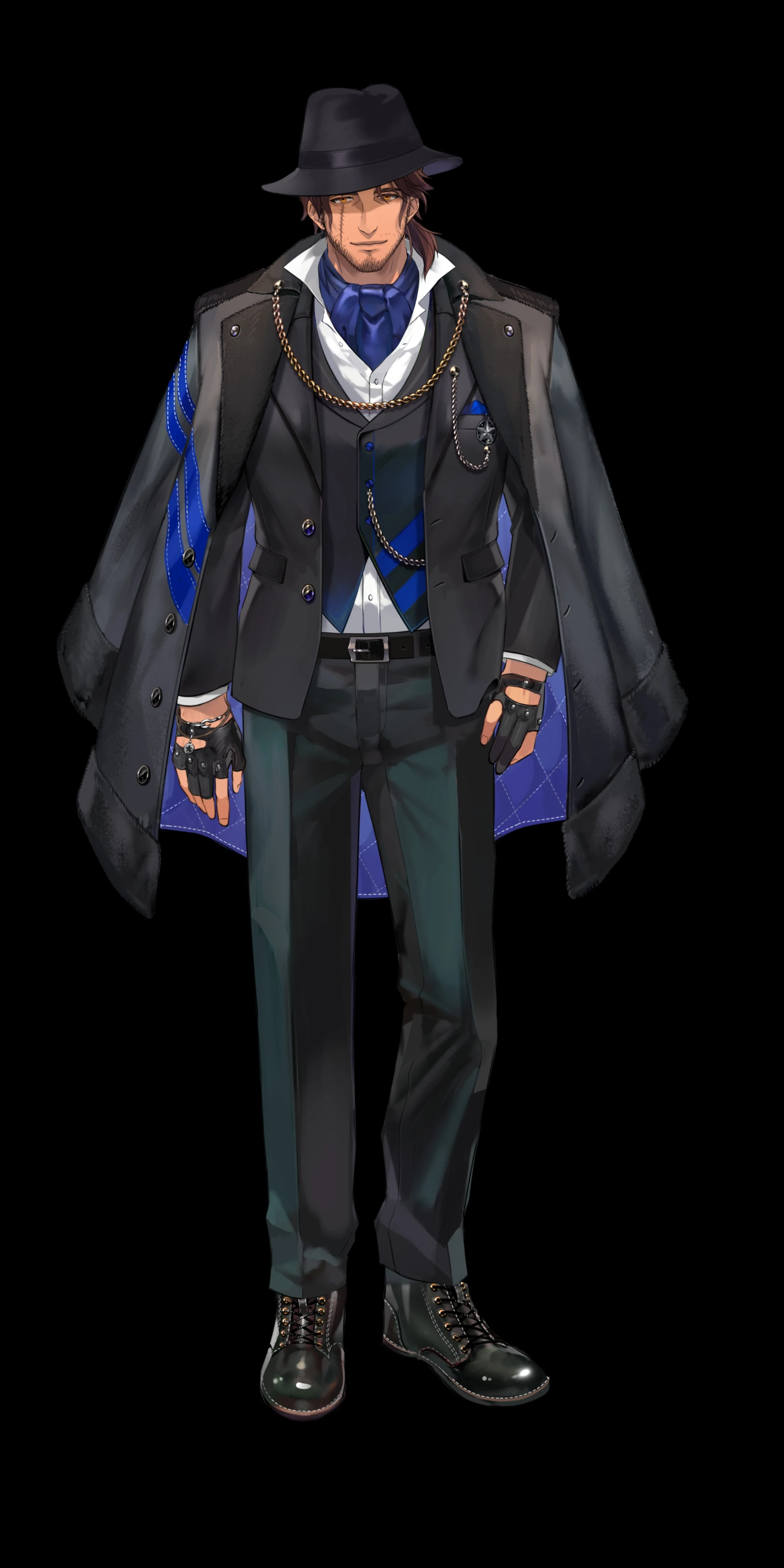 Suit With Usual Hairstyle