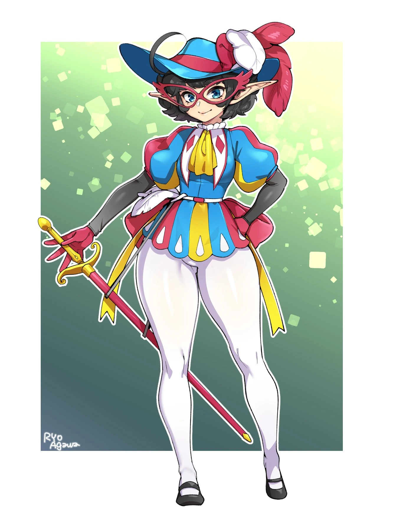 Bunny Gif DND character by Agawa Ryo