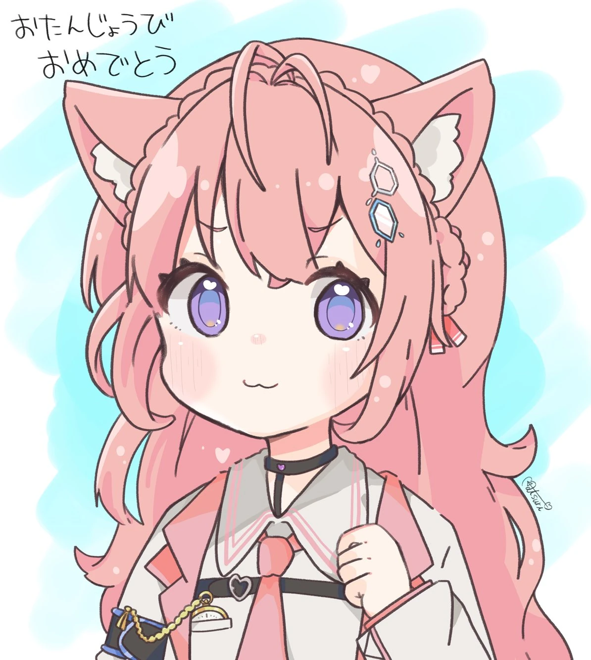 2022 Birthday Illustration<br>by Natsuiro Matsuri