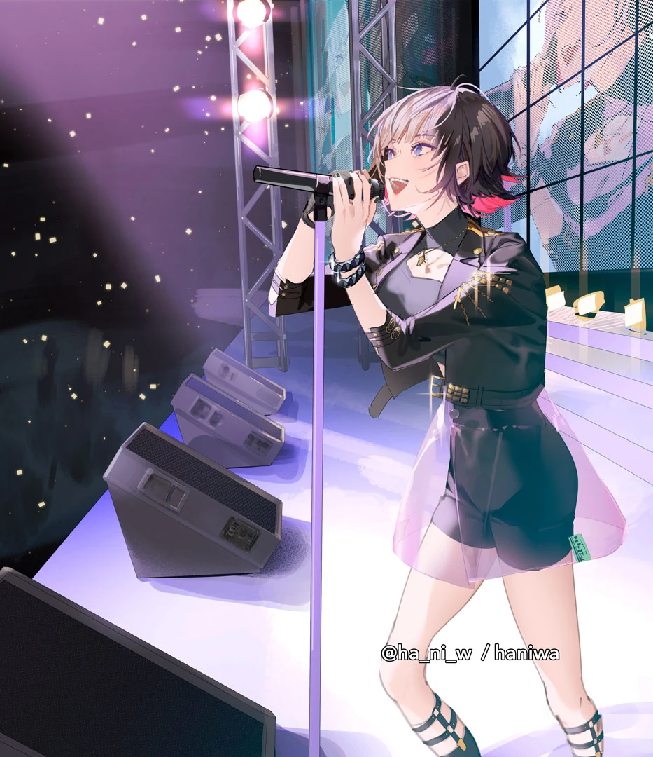 aYa Outfit Illustration by Haniwa