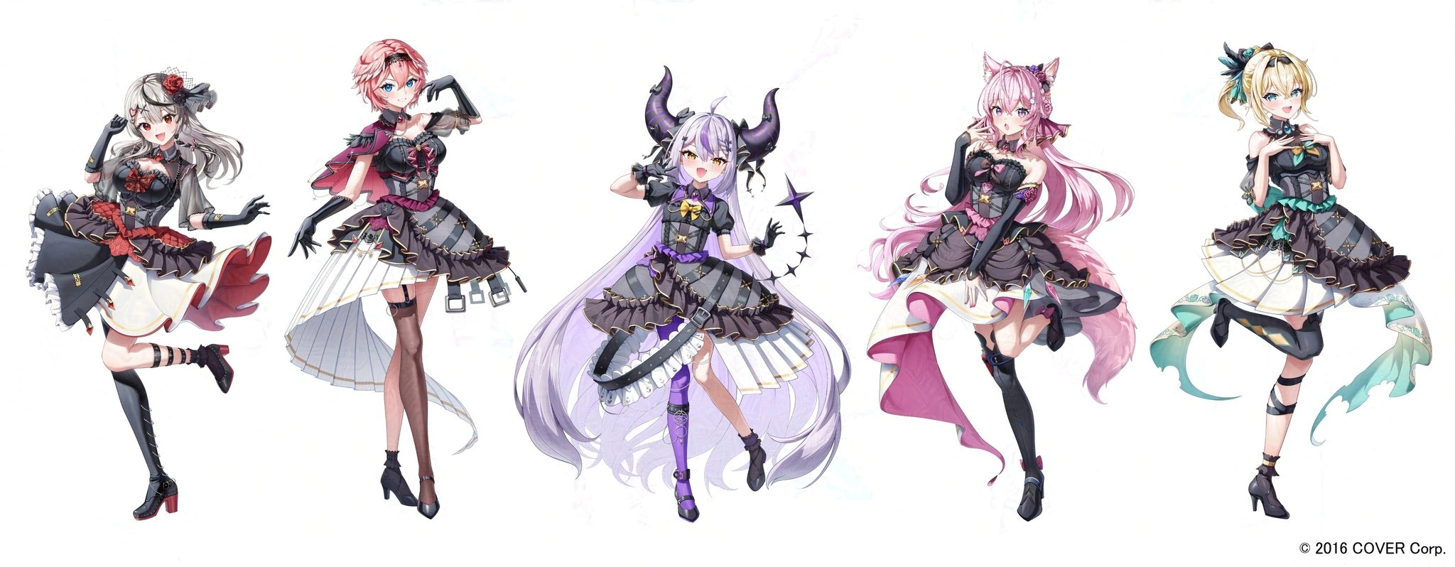 holoX x Seven Eleven Japan Collaboration Illustration<br>by TAiGA