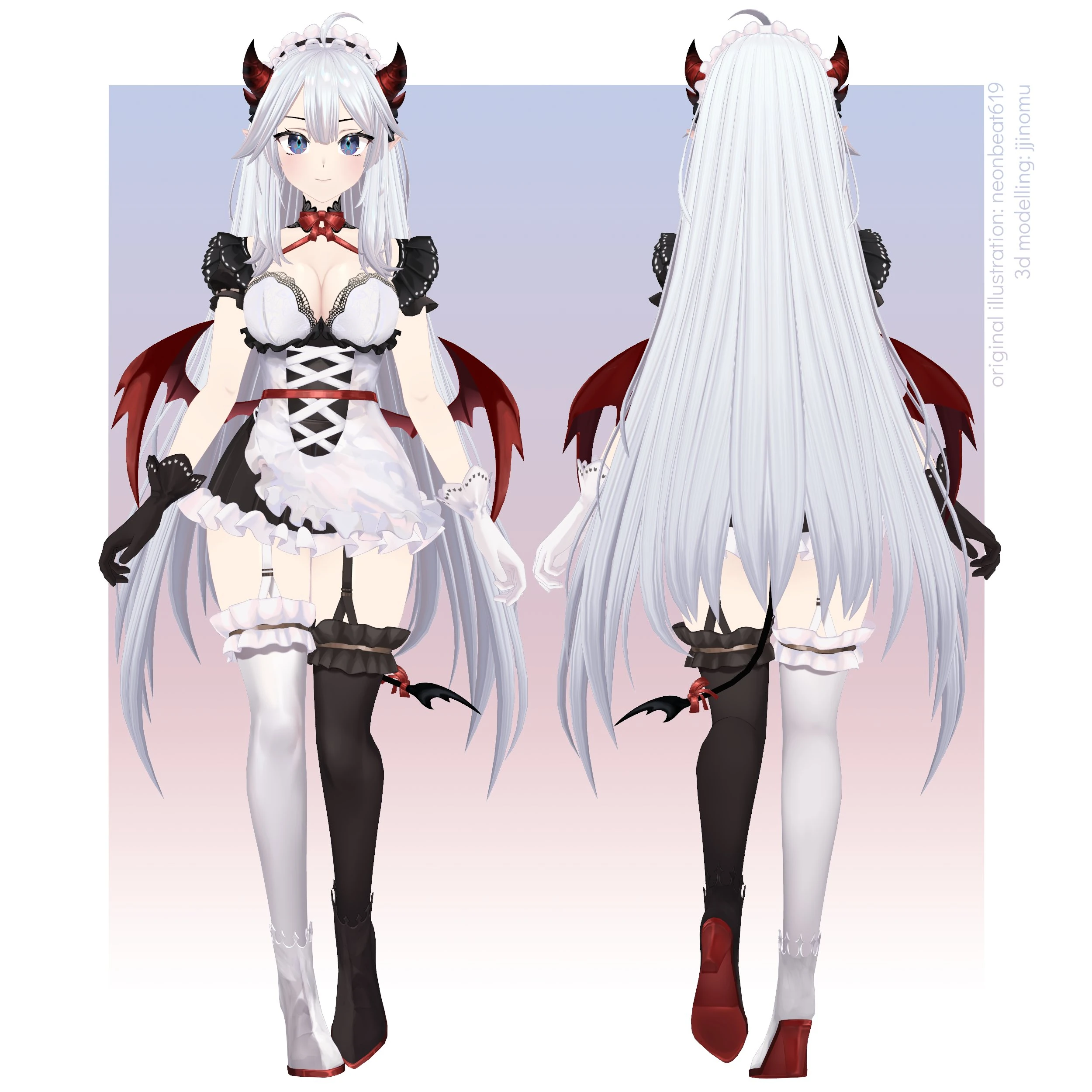 Succubus Viebae 3D ref by jjinomu