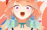 Kiara screaming, a habitual sight during her streams.