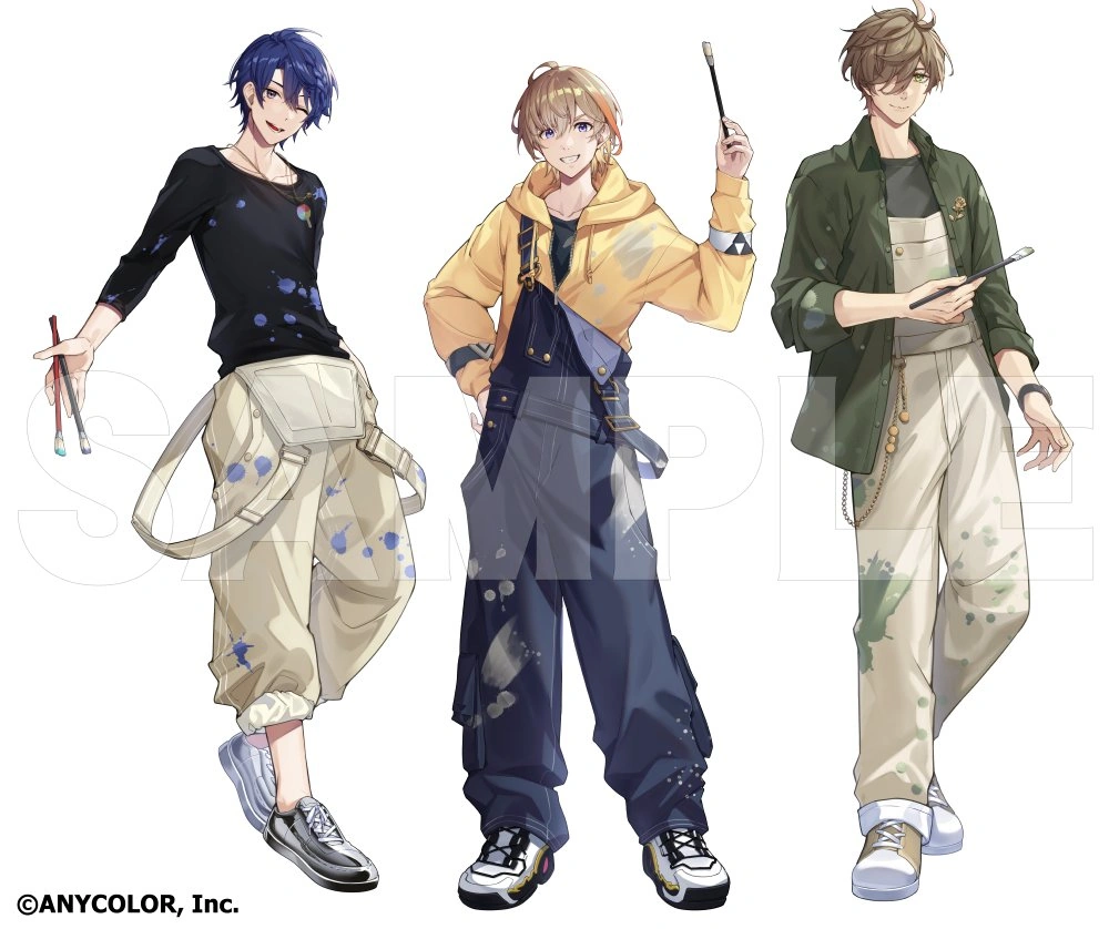 NIJI GRAFFITI 2 Goods Illustration by Nonomaru