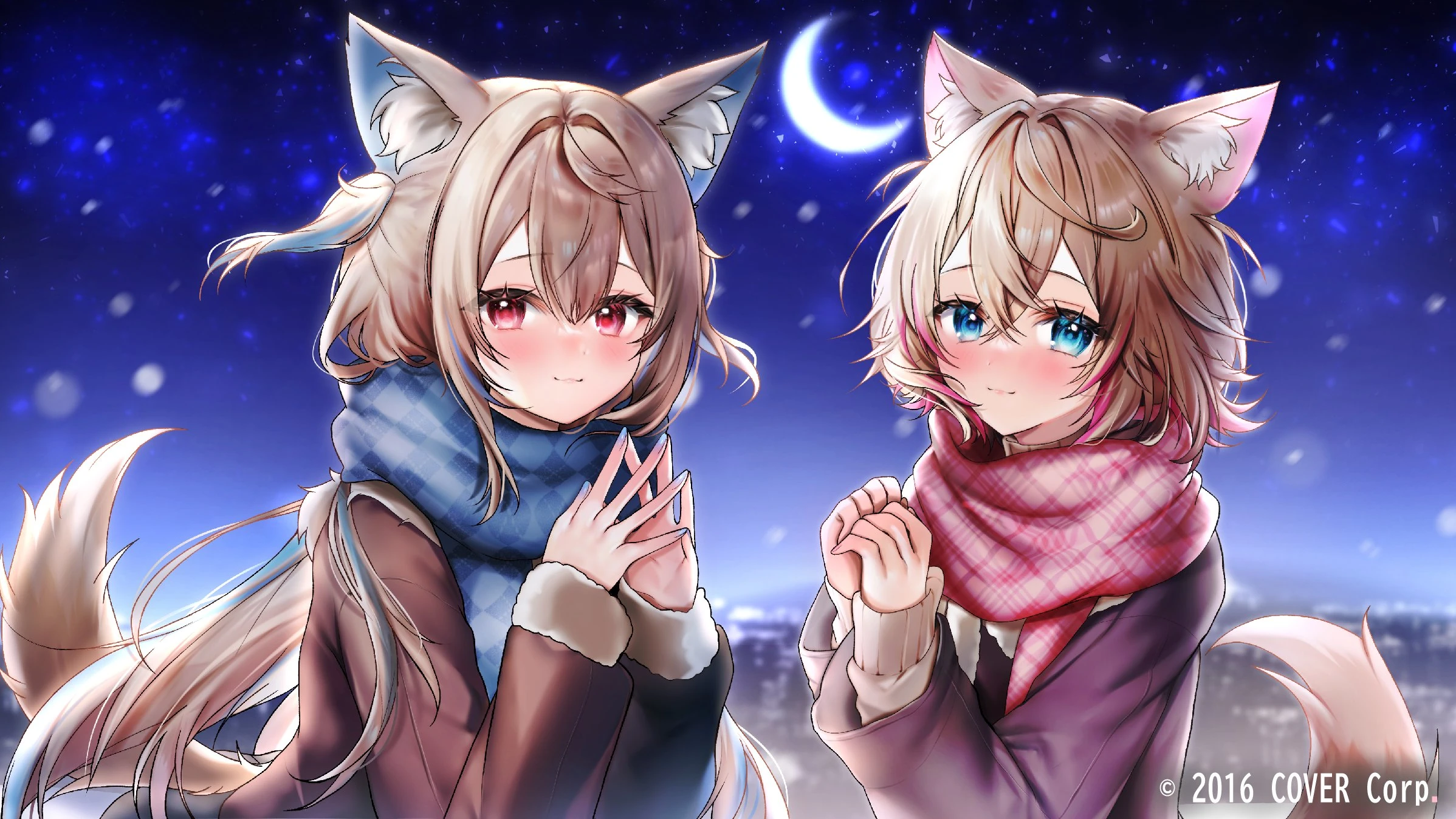 Crescent Moon Illustration<br>by Maruccy