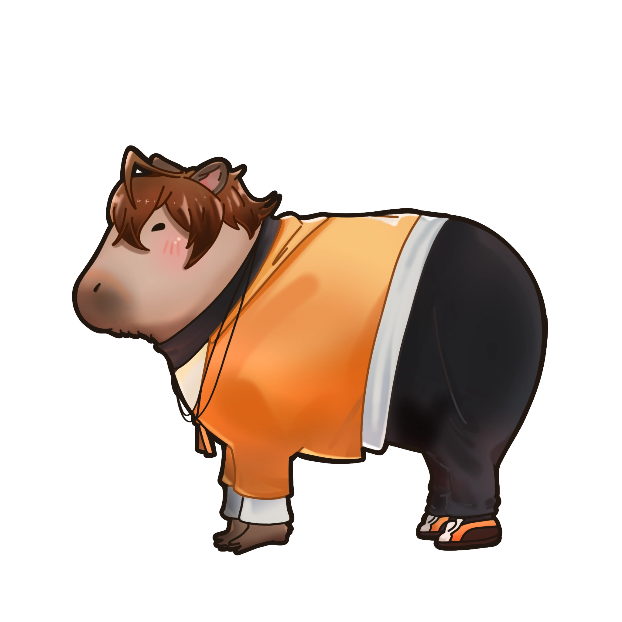 Homiebara, Miles' capybara form