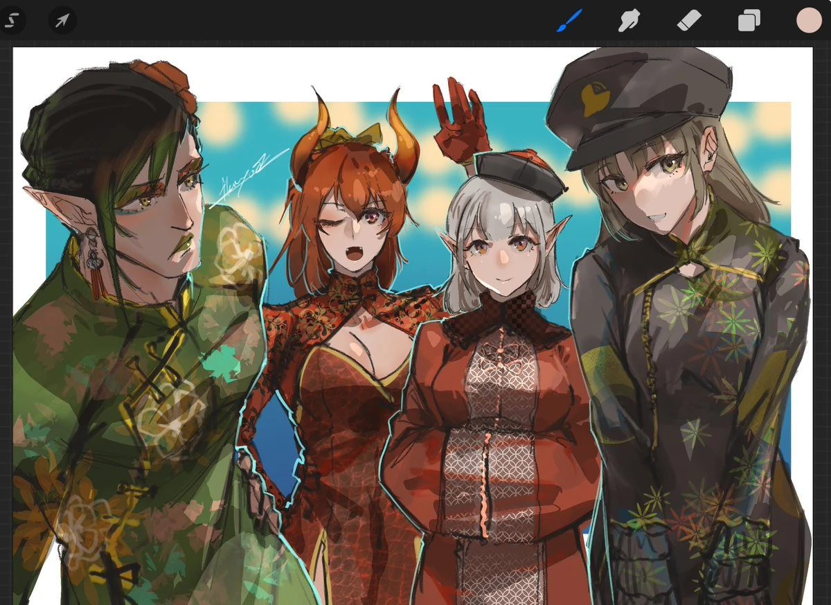 Nameless Group by ikuyoan