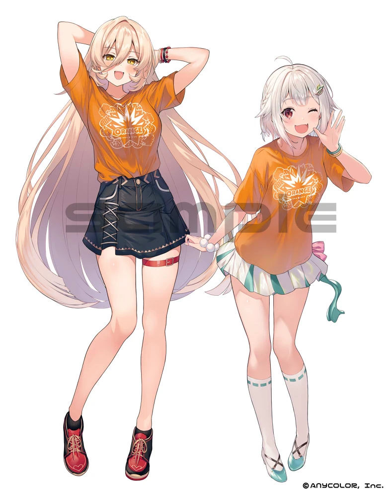 NijiFes 2023 Orange Class Illustration by Kurebayashi Noe
