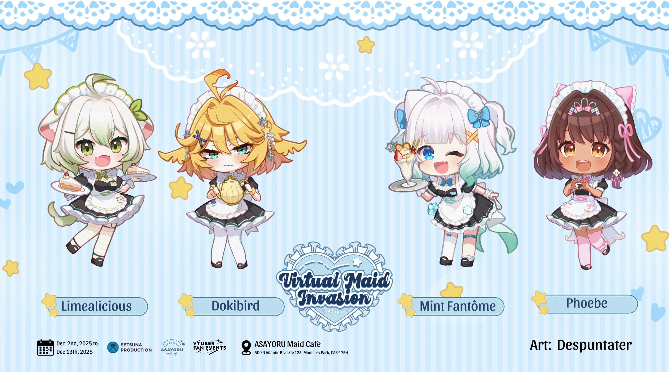 VMaidInvasion Chibi Visual by oimo buster