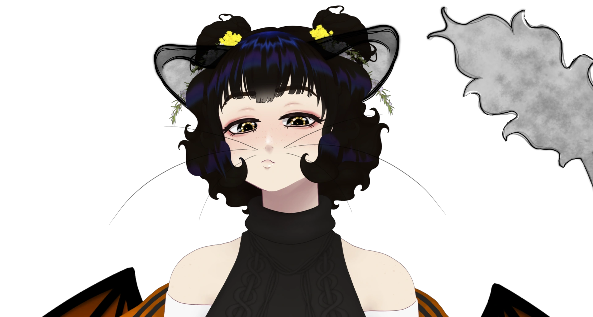 Wattle's Dark Outfit