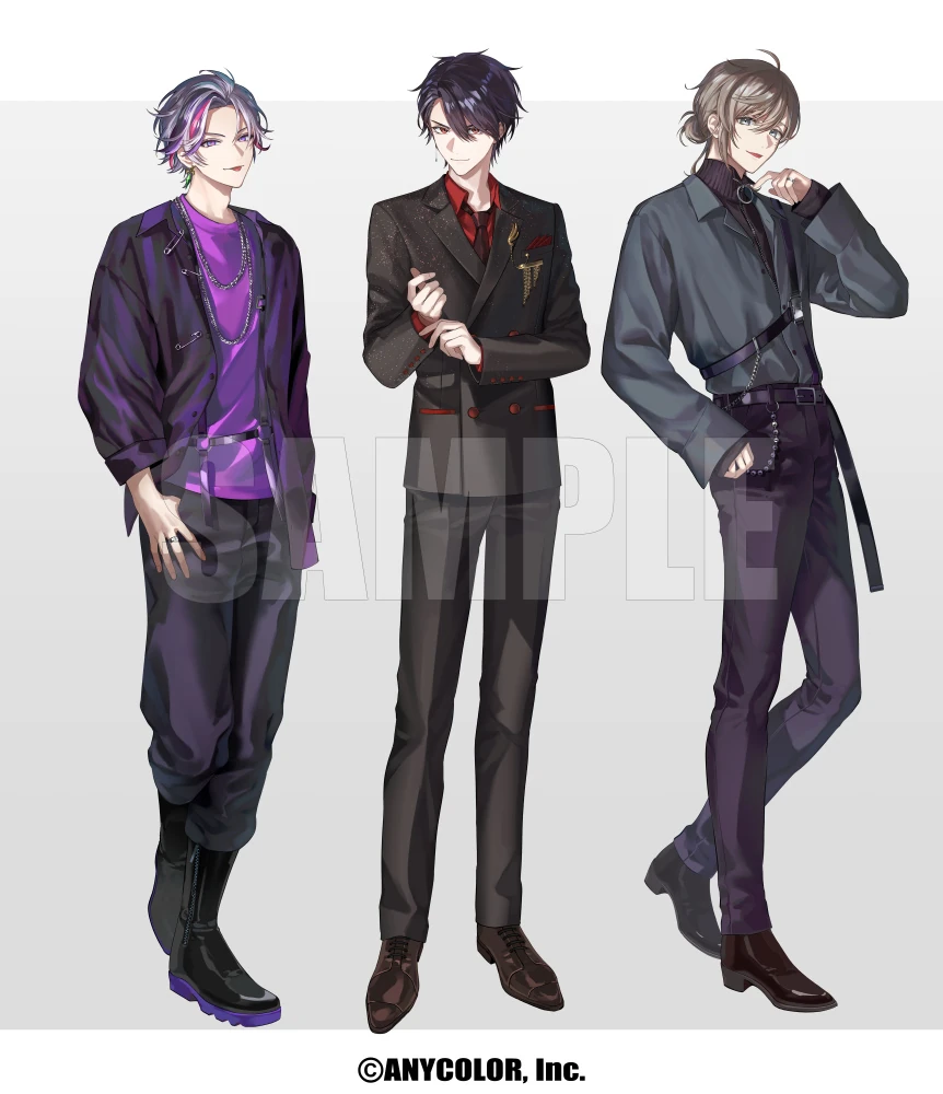 NIJIFES 2026 VACHSS Live<br>"The Takeover" Illustration<br>by Komichi Sako