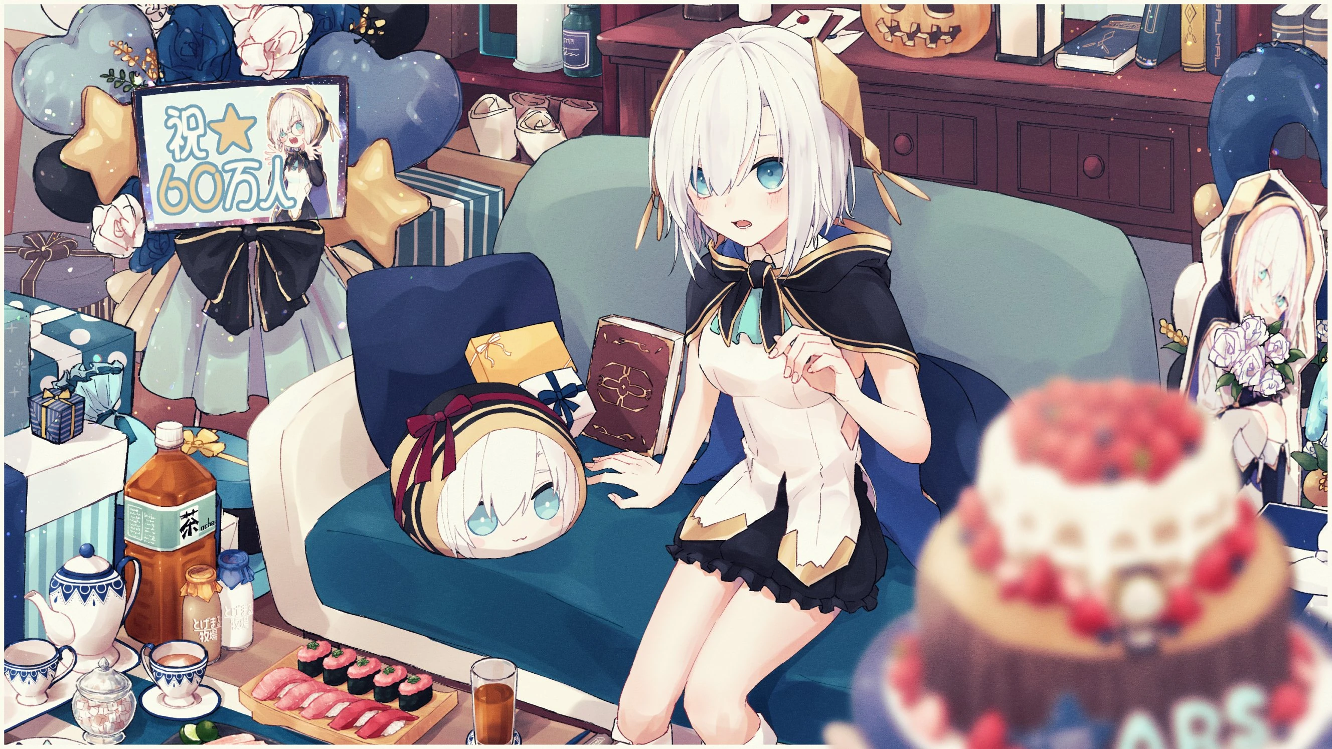 600,000 Subscribers Illustration<br>by Tadano Orange