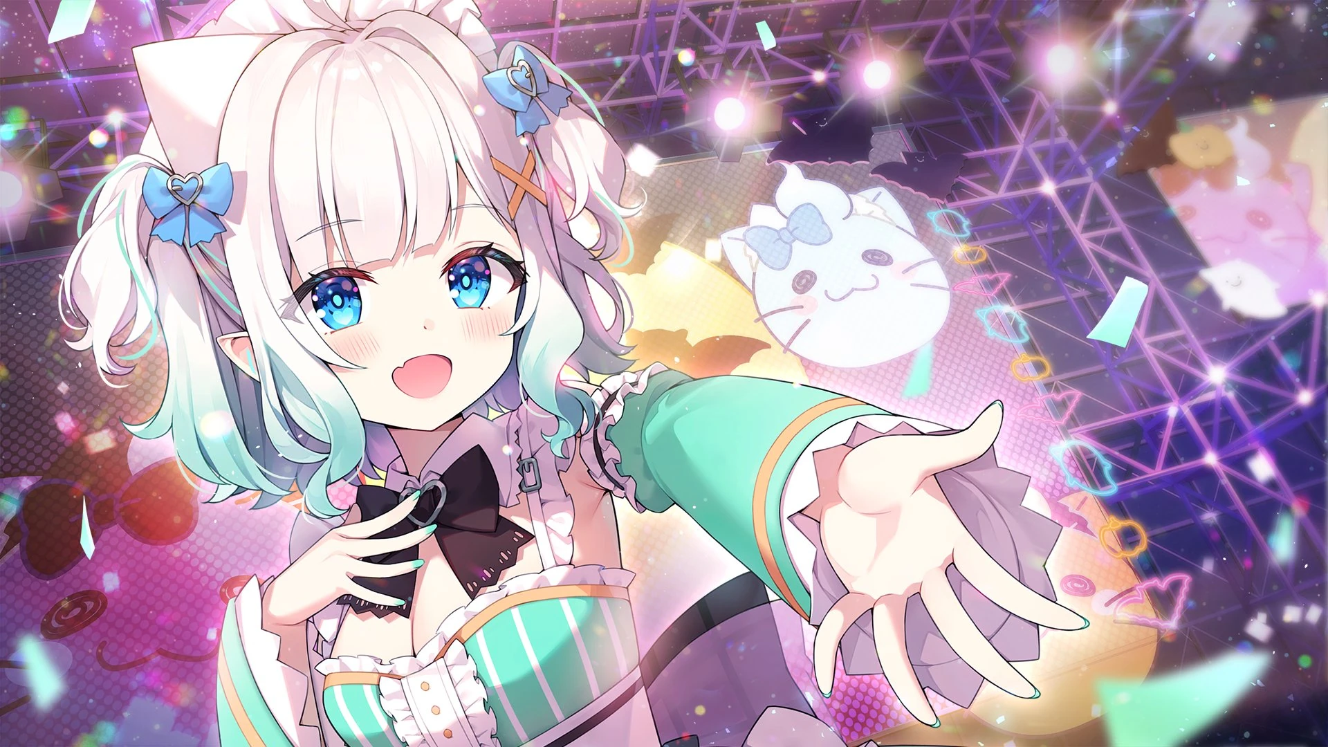 3D Debut Live Illustration by Ayamy
