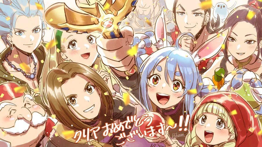 Dragon Quest XI Illustration<br>by Hikosan