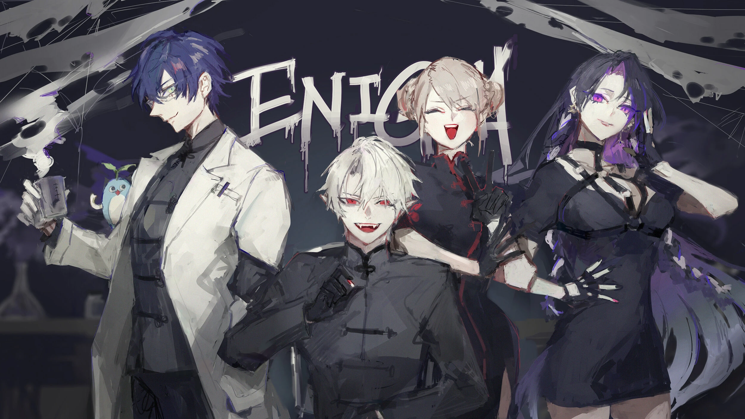Enigma NijiGTA Illustration by Daken