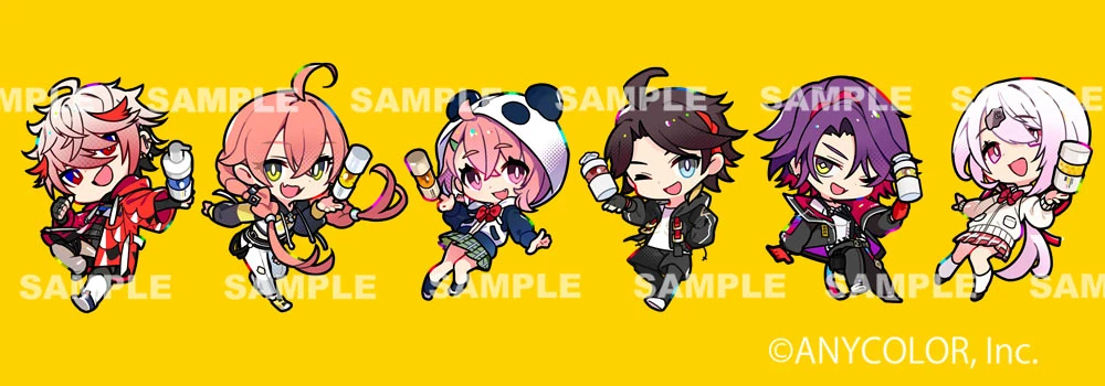 JPSLAB × NIJISANJI Collaboration SD Illustration<br>by Kurumitsu