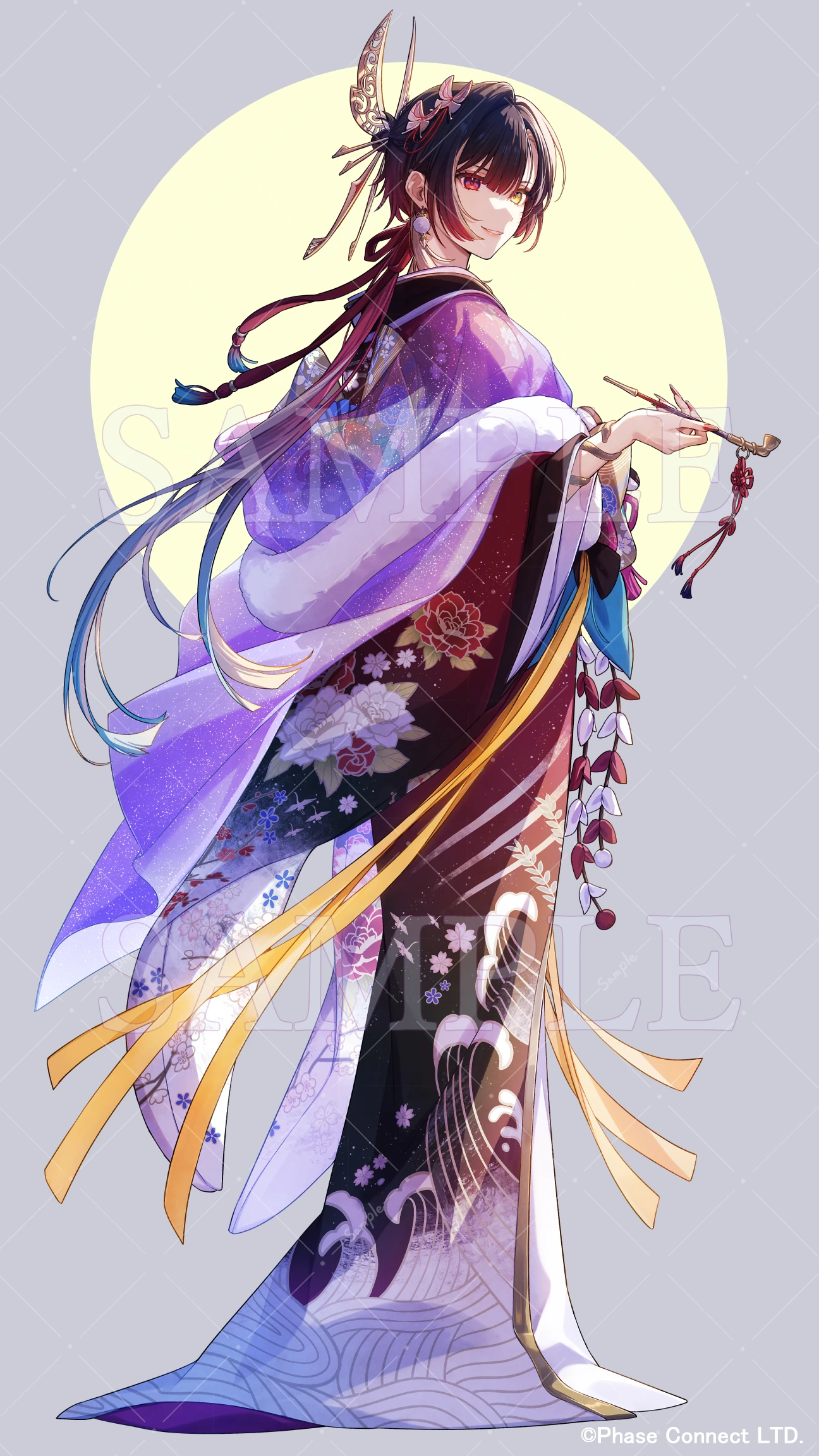 Moon Phase MV Illustration<br>by Aoiro Oto