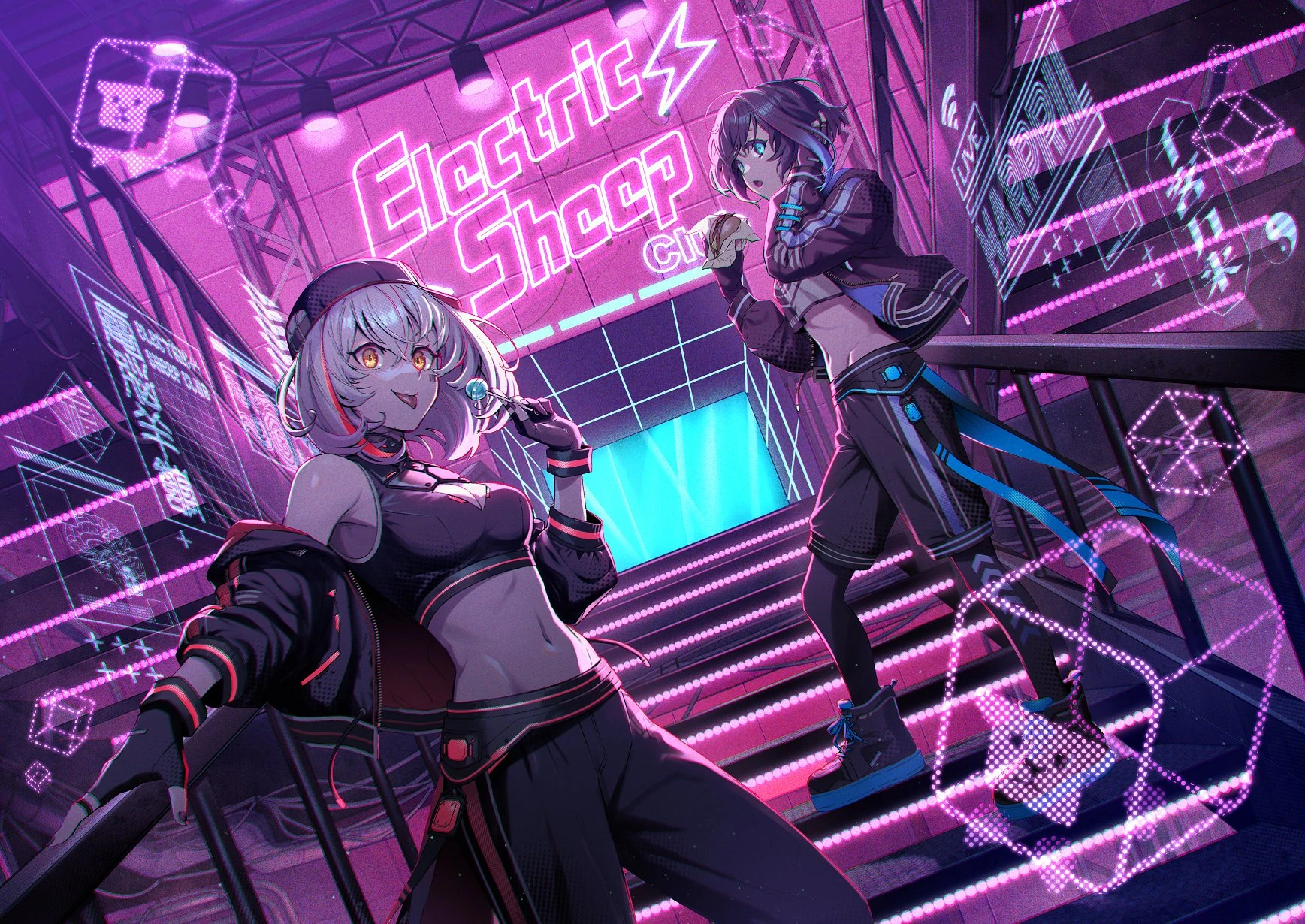 3rd Live "Electric Sheep Club" Key Visual<br>by Nigata Ammon