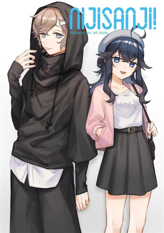 NIJISANJI! Fanbook Cover Illustration<br>by U-suke
