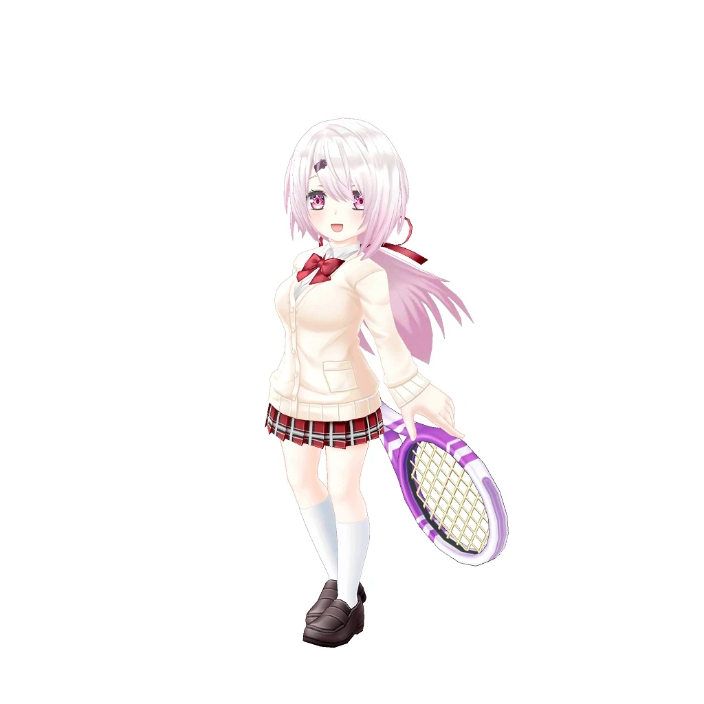 White Cat Tennis Render