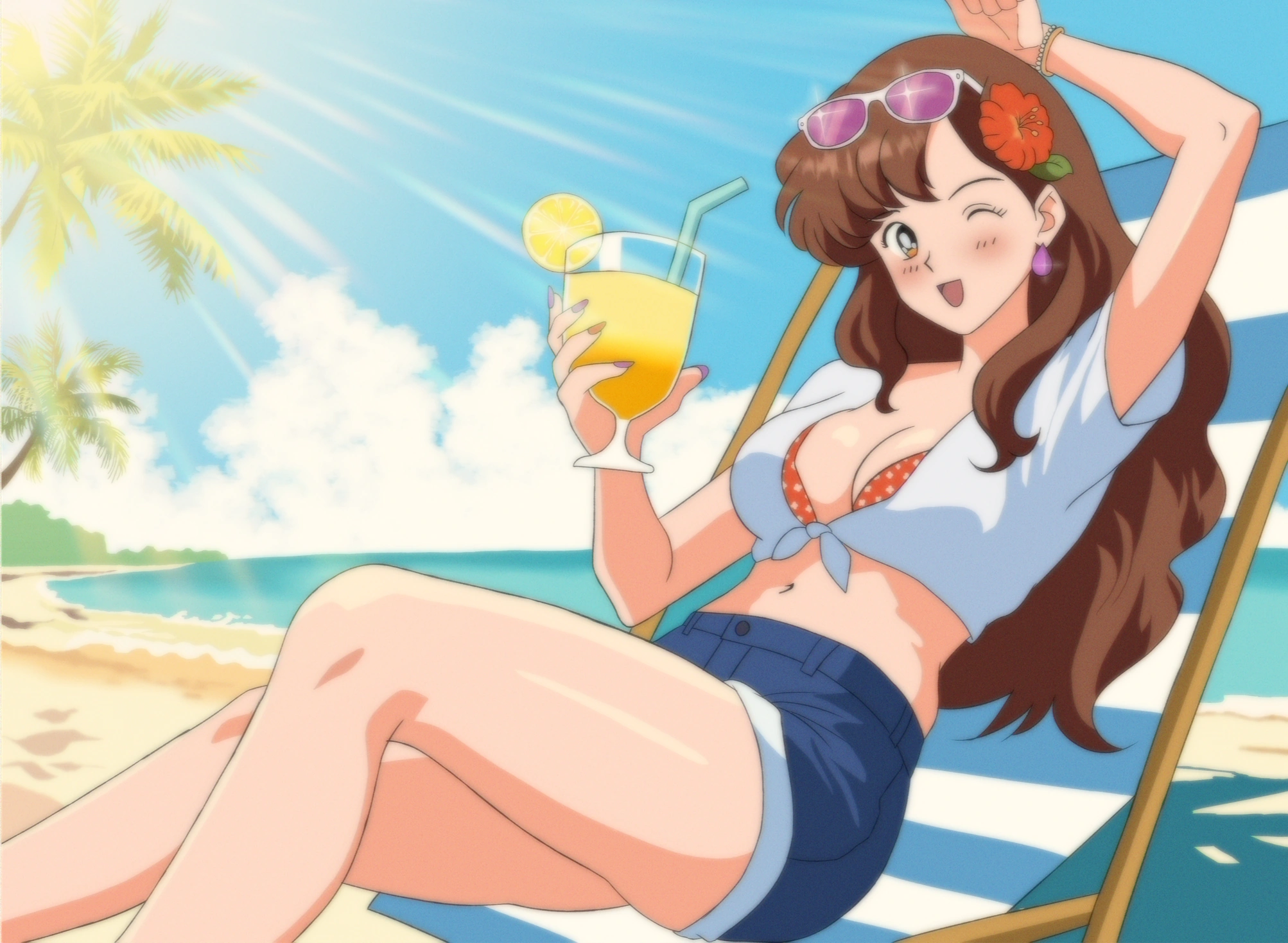 Natsu Kashii Banner Art by Jigglykun