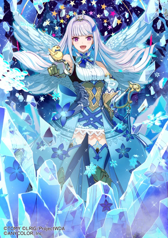 Lize Card for the WIXOSS booster pack "Nijisanji DIVA" by Tetsu Kurosawa