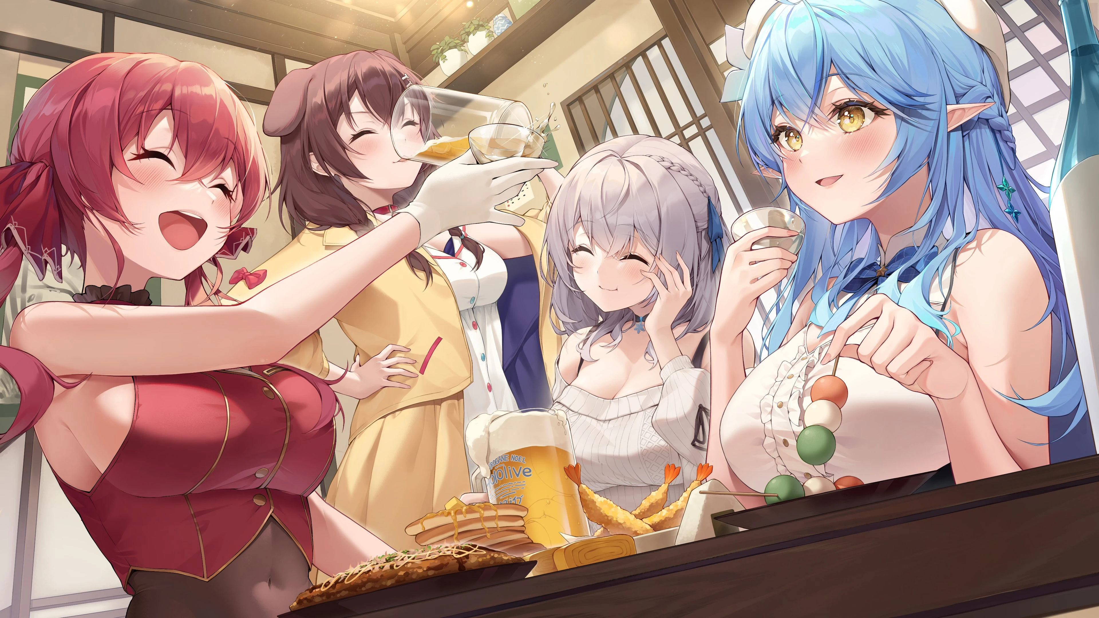 Yukihana Lamy 2022 Birthday Stream Thumbnail by Hatonaru