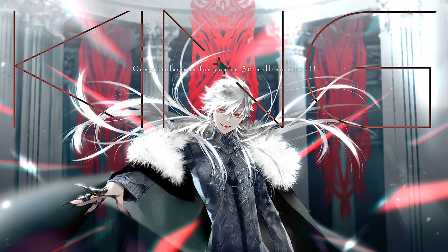 KING 30 Million Views Commemorative Illustration<br>by AKKE